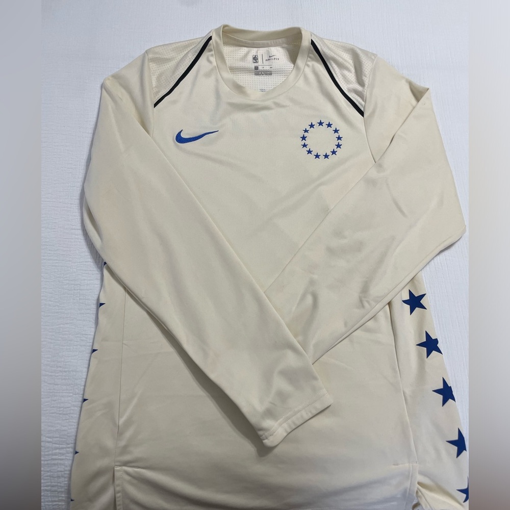 Authentic 76ers shooting shirt/warm up jersey